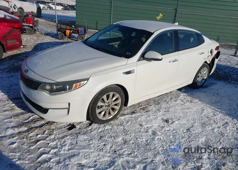 2017 Kia Optima Ex from USA, damaged, VIN 5XXGU4L35HG159641